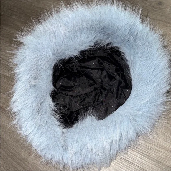 Free People X Unreal Fur ICE Queen bucket hat - Picture 8 of 9